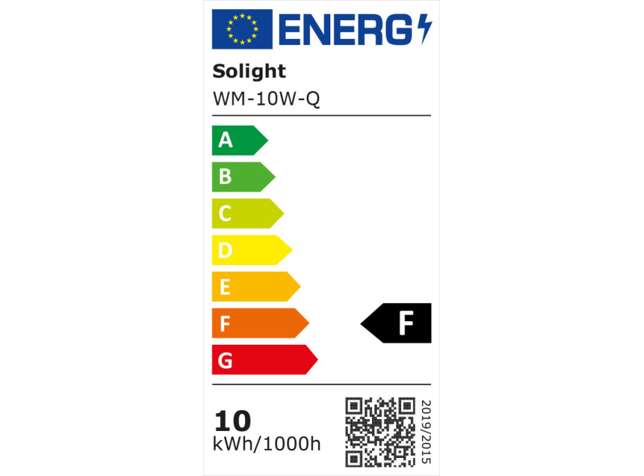 LED reflektor Quick, 10W, 850lm, 4000K, IP65, černý