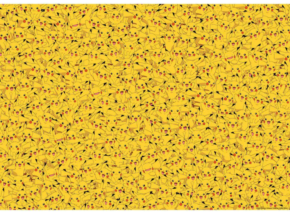 RAVENSBURGER Puzzle Challenge: Pokémon Pikachu 1000 dílků