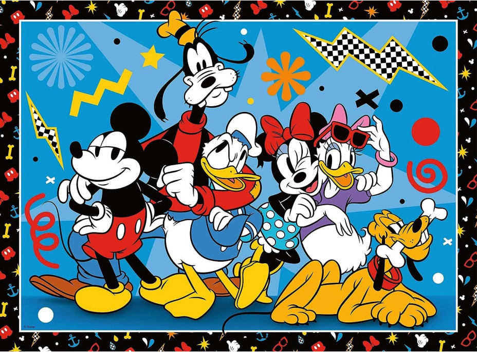 RAVENSBURGER Puzzle Mickey Mouse a přátelé XXL 300 dílků