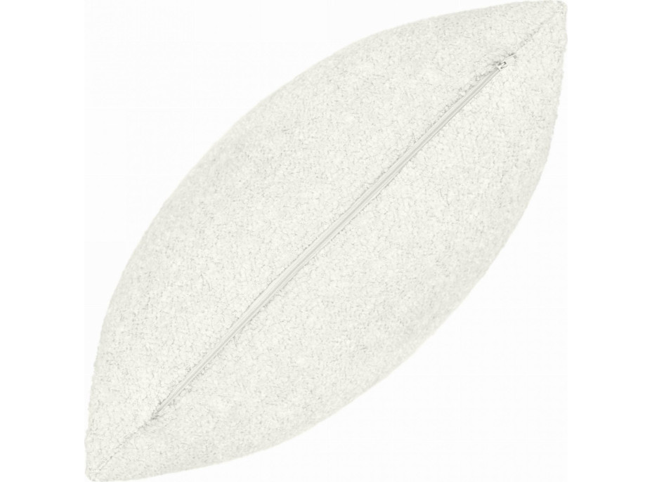 Povlak na polštář JESS 45x45 cm - ZEN - bouclé - krémový