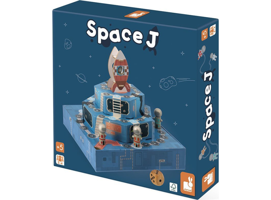 JANOD Desková 3D hra Space J