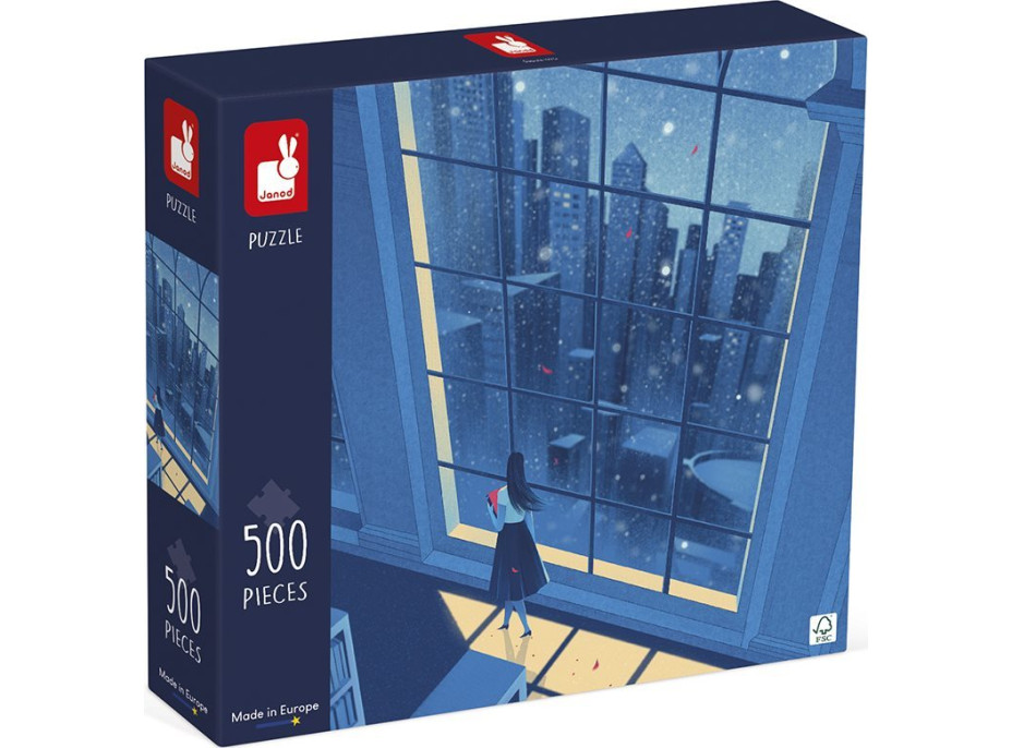 JANOD Puzzle Noční obloha 500 dílků