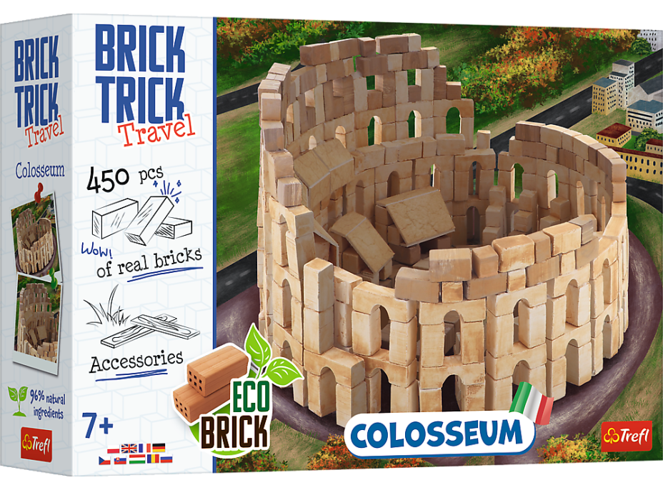 TREFL BRICK TRICK Travel: Koloseum XL 450 dílů