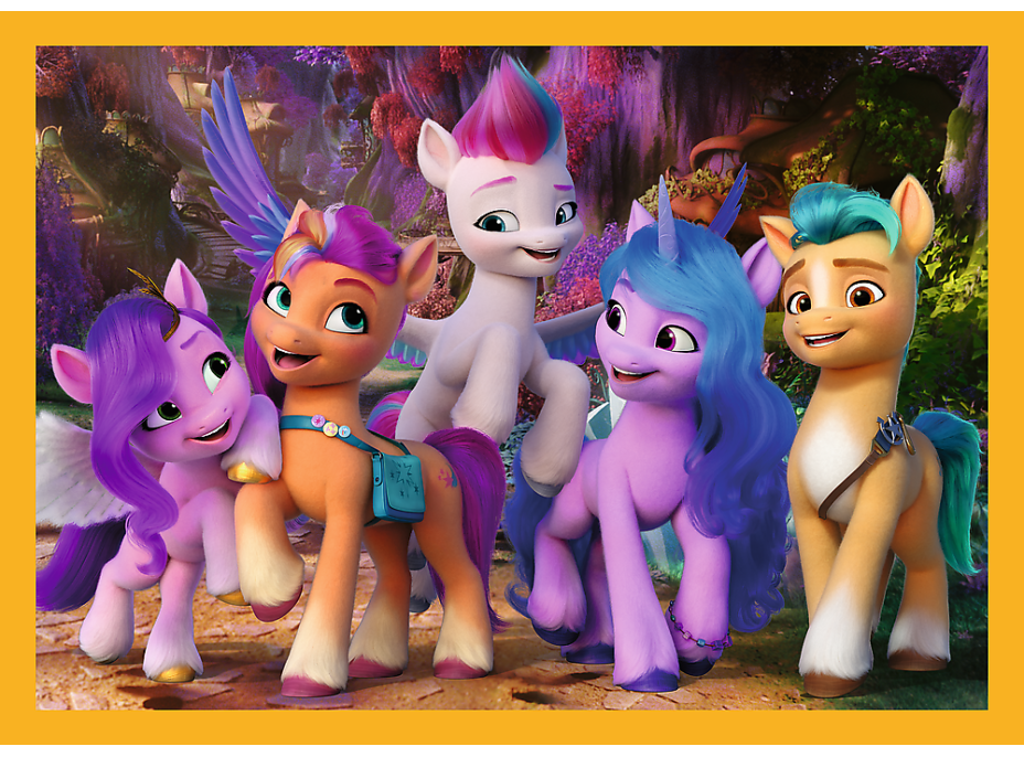 TREFL Puzzle My Little Pony: Seznamte se s poníky 4v1 (35,48,54,70 dílků)