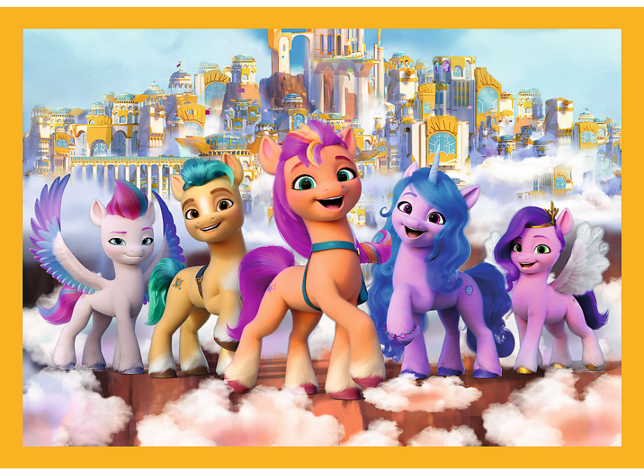 TREFL Puzzle My Little Pony: Seznamte se s poníky 4v1 (35,48,54,70 dílků)