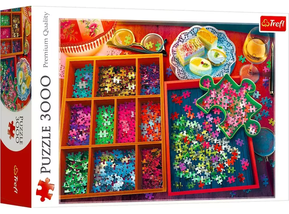 TREFL Puzzle Večer s puzzle 3000 dílků