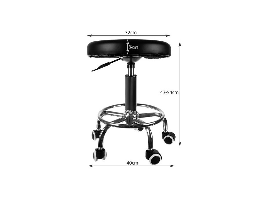 Kadeřnický taburet - barber SF18320