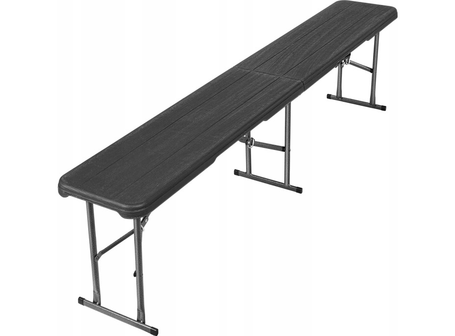 Cateringový set Woodland - stůl 183 cm + 2 lavice