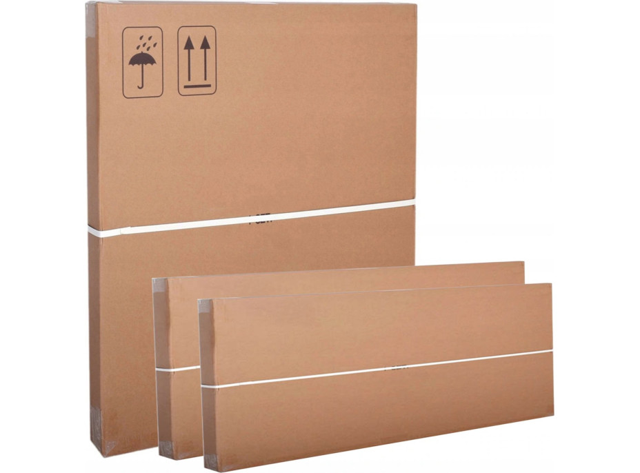 Cateringový set Woodland - stůl 183 cm + 2 lavice