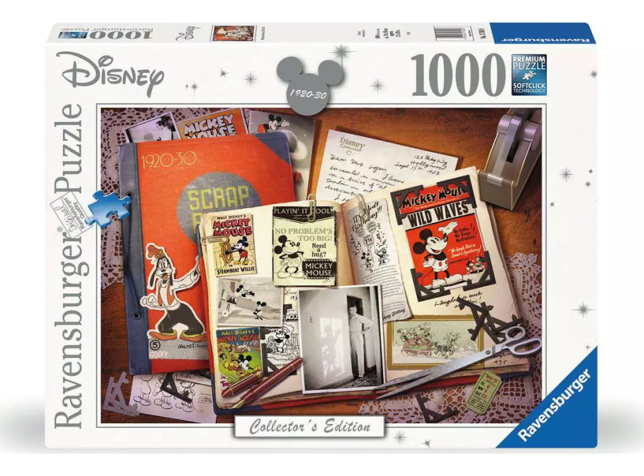 RAVENSBURGER Puzzle Disney: 1930 Mickeyho výročí 1000 dílků