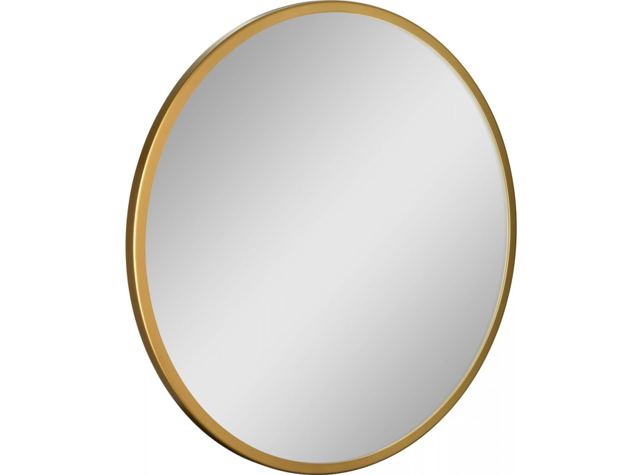 Zrcadlo 80 cm bez osvětlení HALLE GOLD