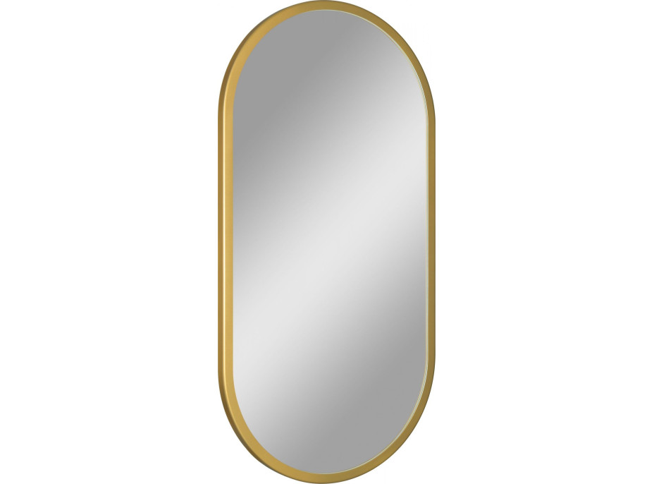 Zrcadlo 50x100 cm bez osvětlení LEBUS GOLD