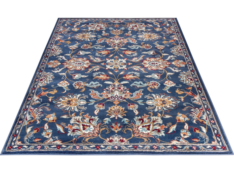 Kusový koberec Luxor 105634 Caracci Blue Multicolor