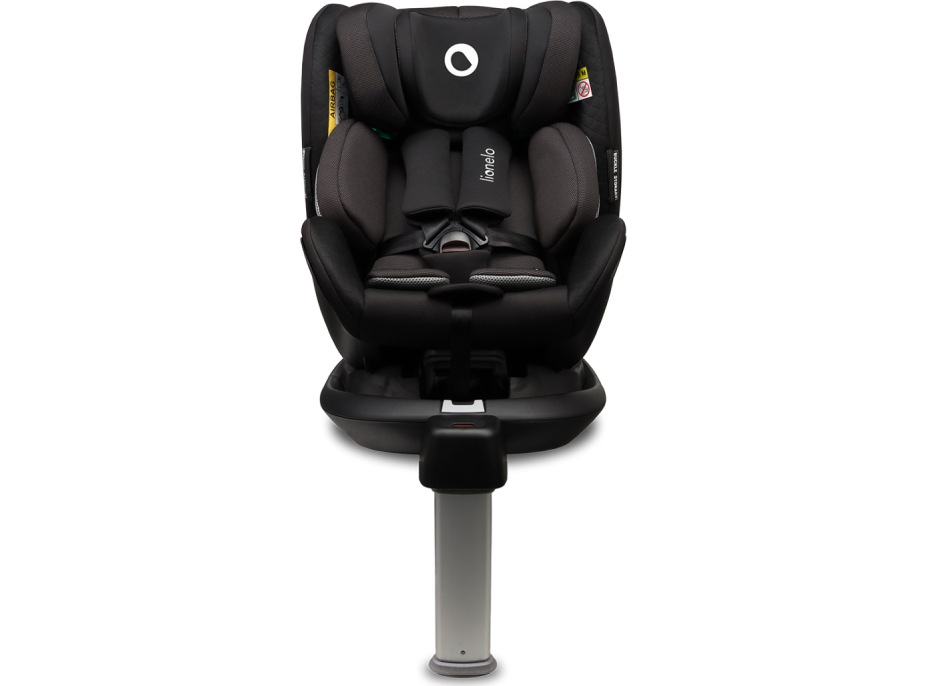 LIONELO Autosedačka Antoon Plus Isofix 0-18 kg Black Onyx