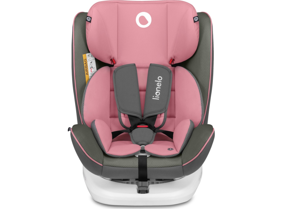 LIONELO Autosedačka Bastiaan Isofix 0-36 kg Pink Baby