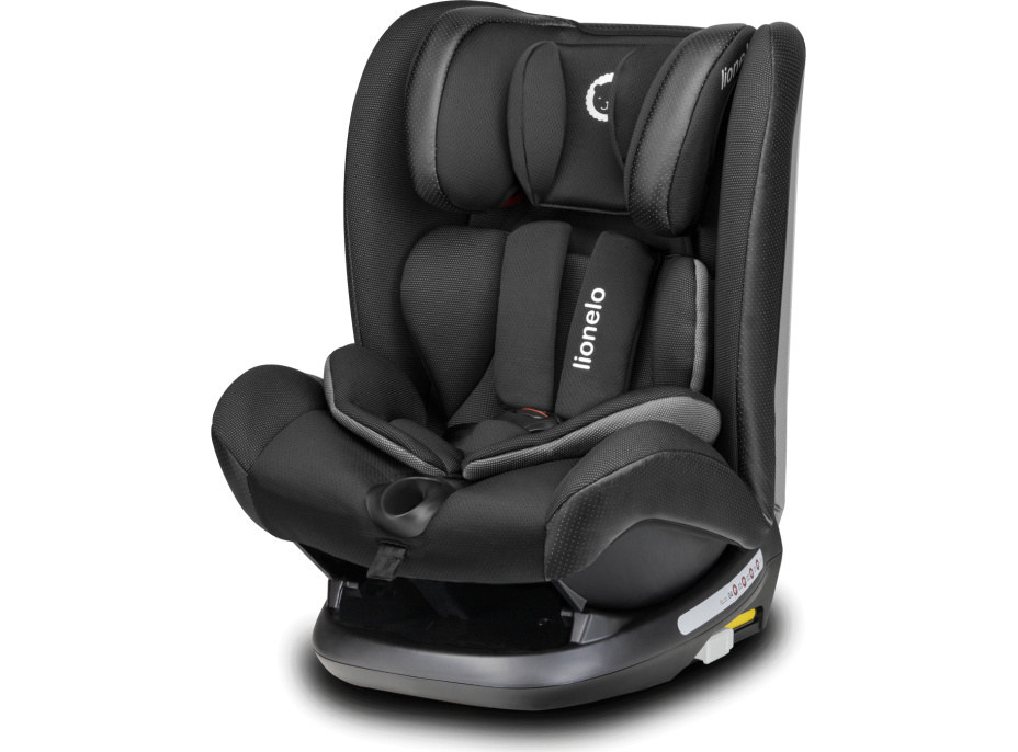 LIONELO Autosedačka Oliver Isofix 9-36 kg Black