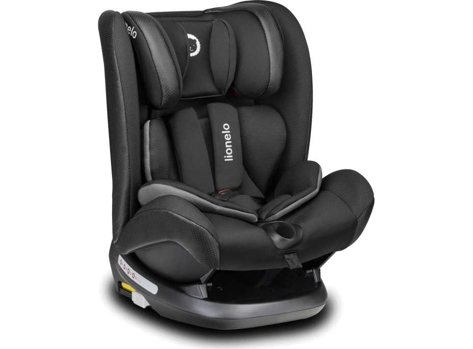 LIONELO Autosedačka Oliver Isofix 9-36 kg Black