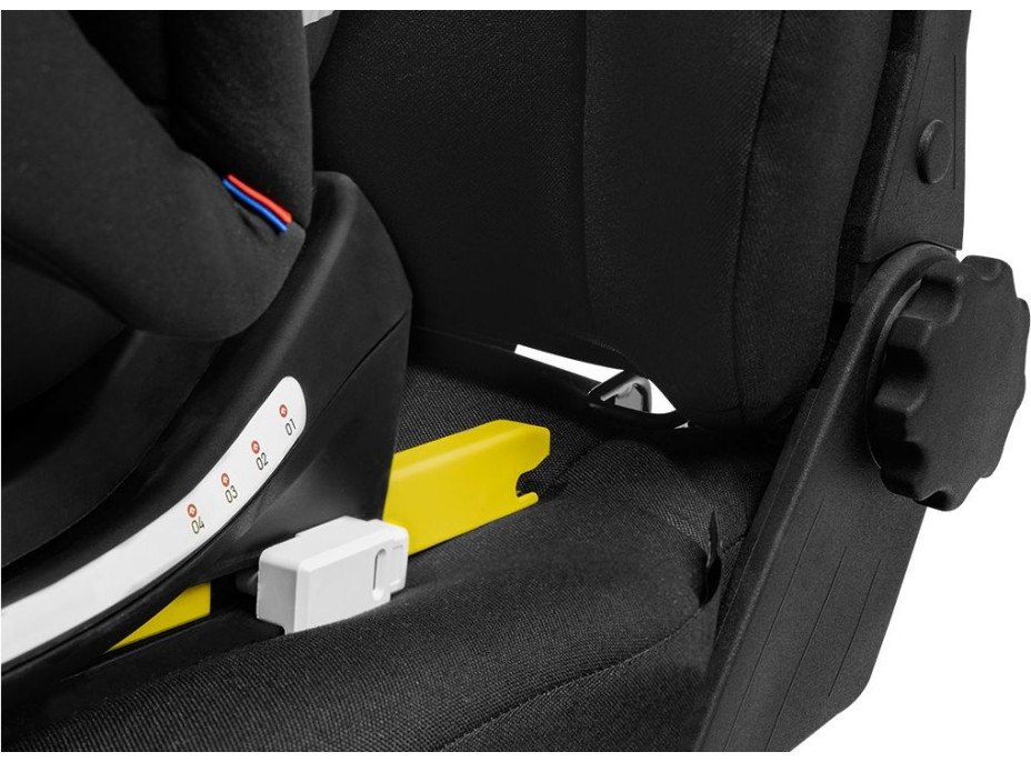 LIONELO Autosedačka Oliver Isofix 9-36 kg Black