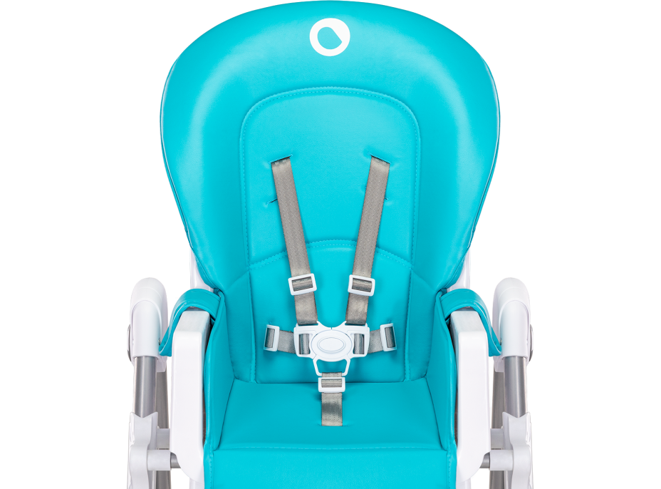 LIONELO Jídelní židlička Linn Plus Turquoise
