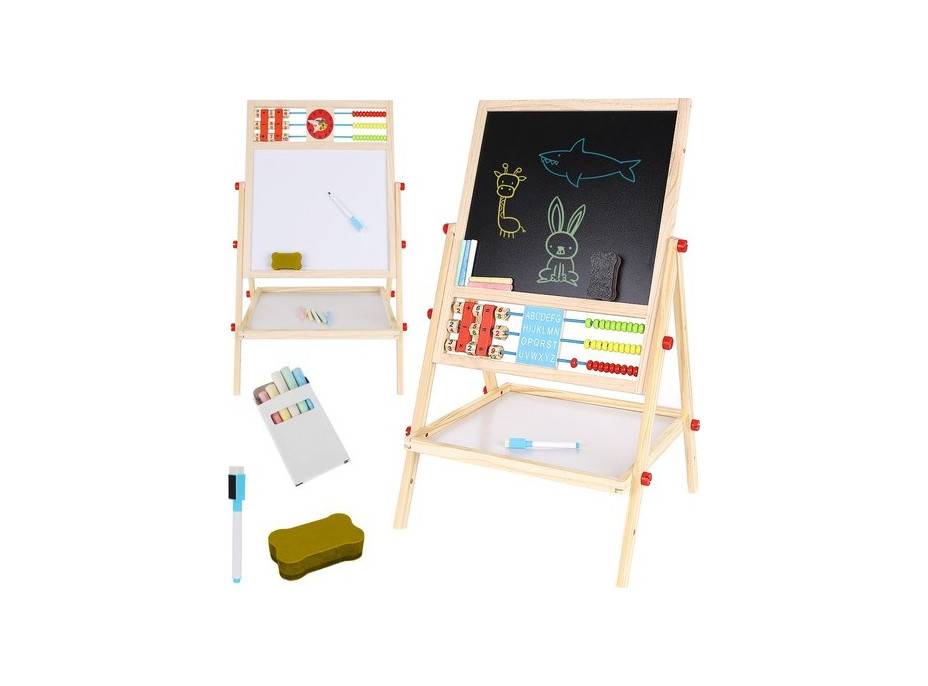 Multifunkční oboustranná tabule pro děti Multifunkční oboustranná tabule pro děti