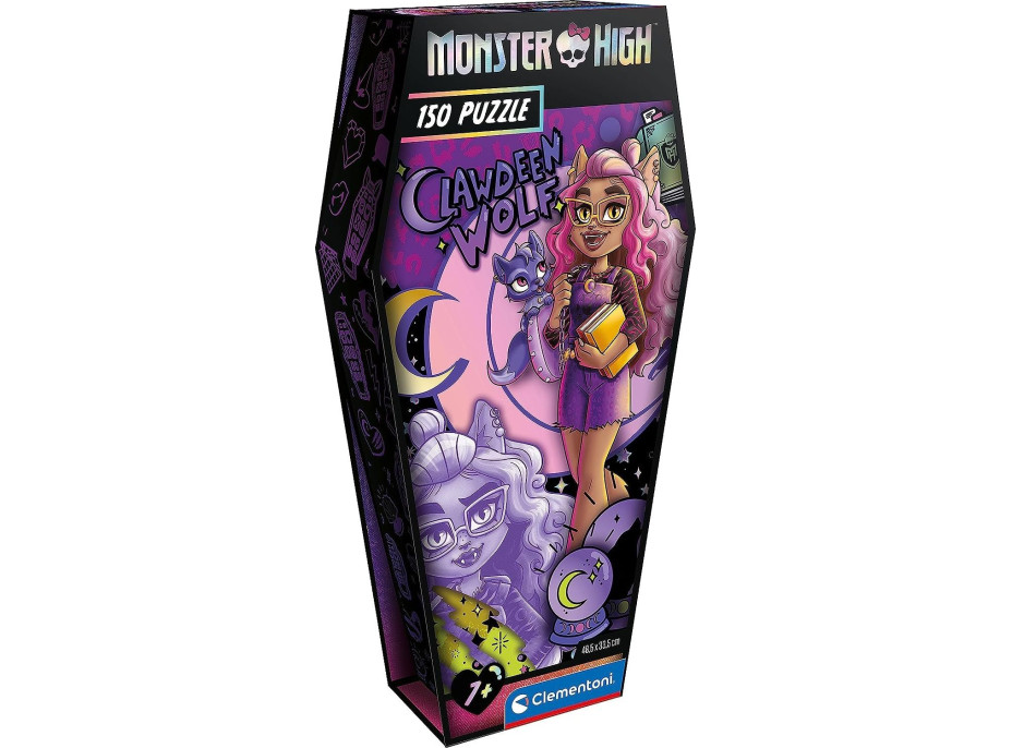 CLEMENTONI Puzzle Monster High: Clawdeen Wolf 150 dílků