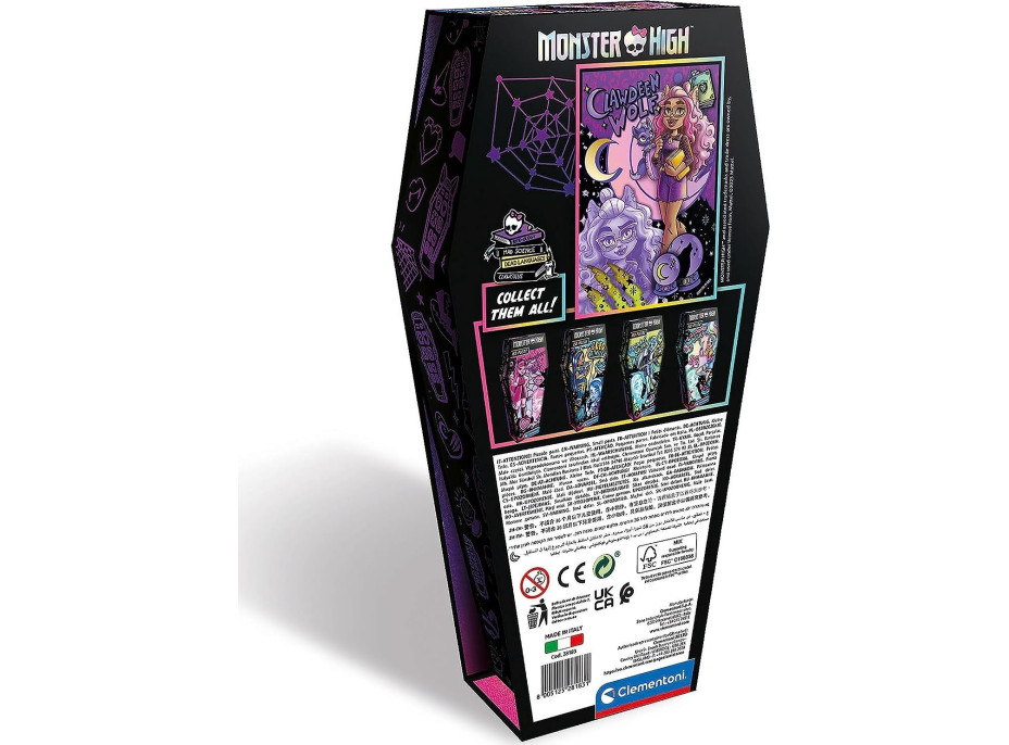 CLEMENTONI Puzzle Monster High: Clawdeen Wolf 150 dílků