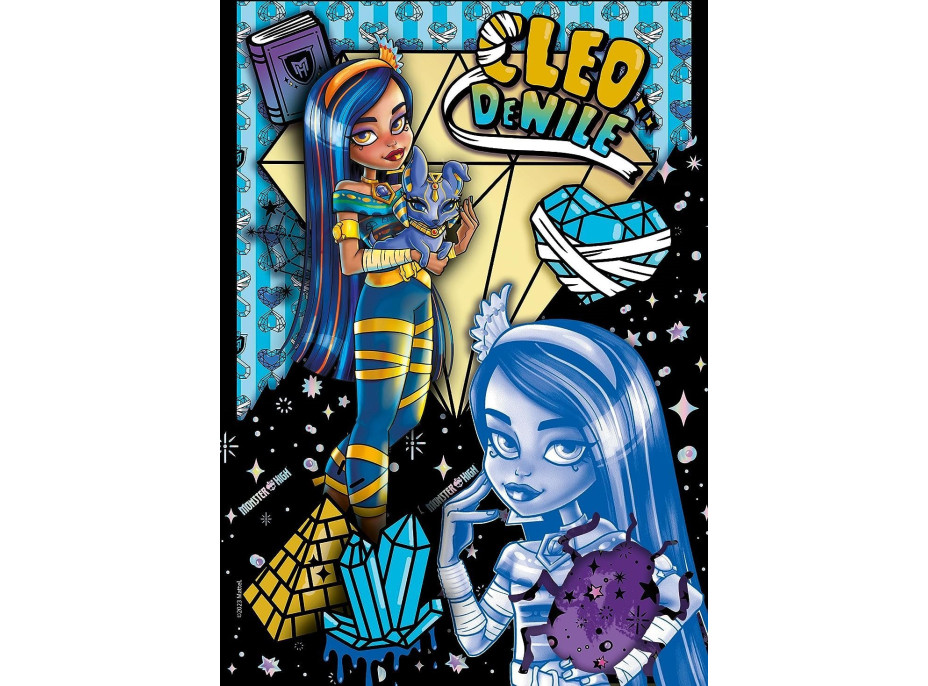 CLEMENTONI Puzzle Monster High: Cleo Denile 150 dílků