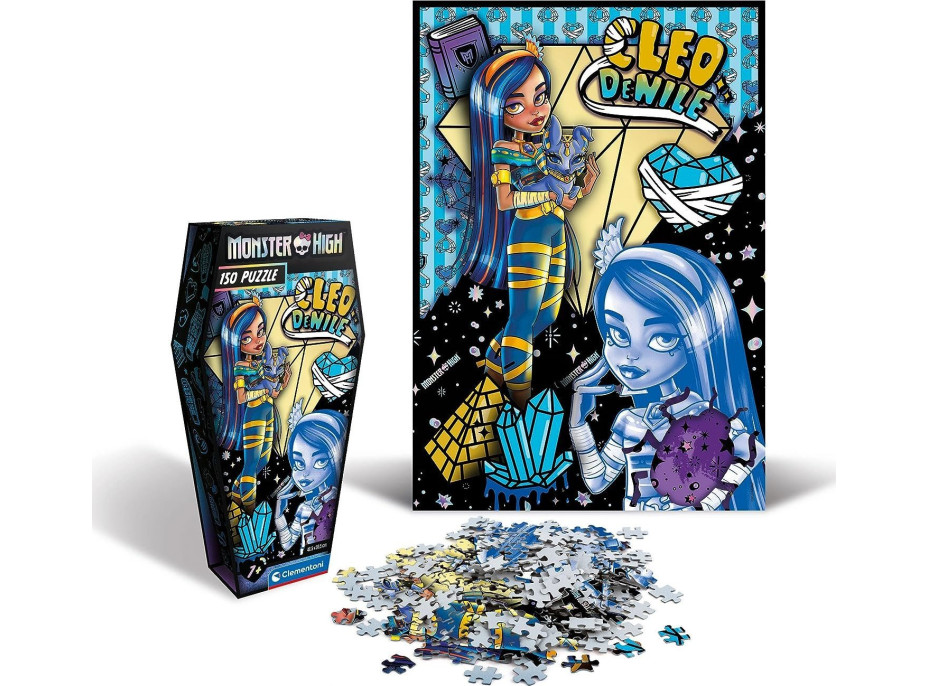 CLEMENTONI Puzzle Monster High: Cleo Denile 150 dílků