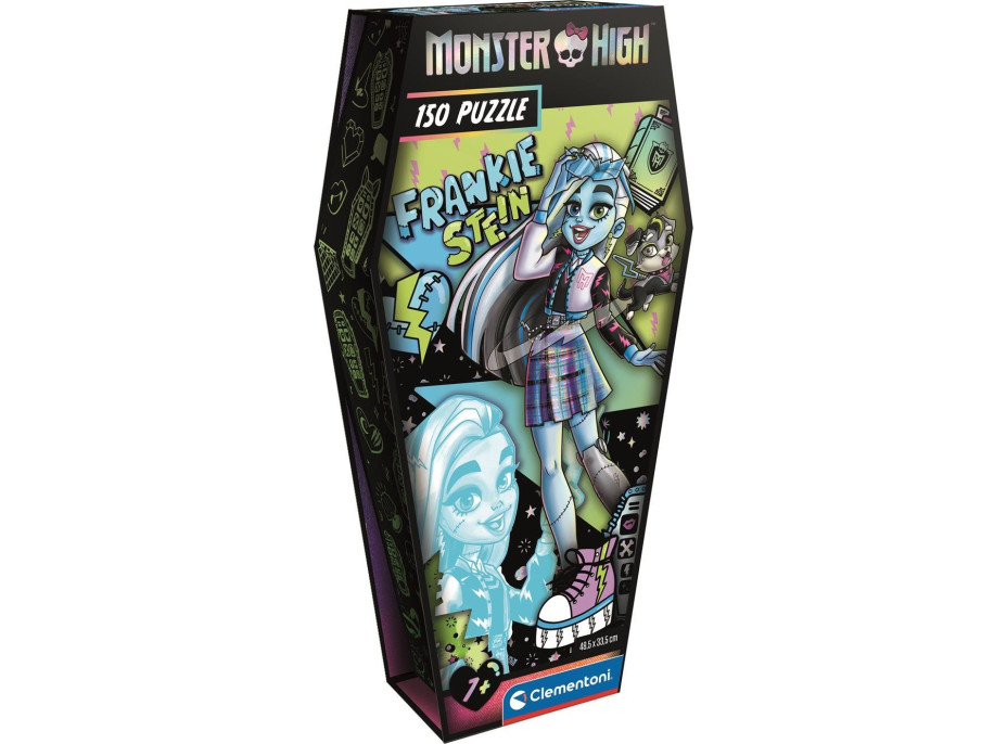 CLEMENTONI Puzzle Monster High: Frankie Stein 150 dílků