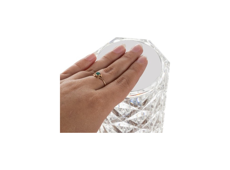 Noční krystalická lampa
