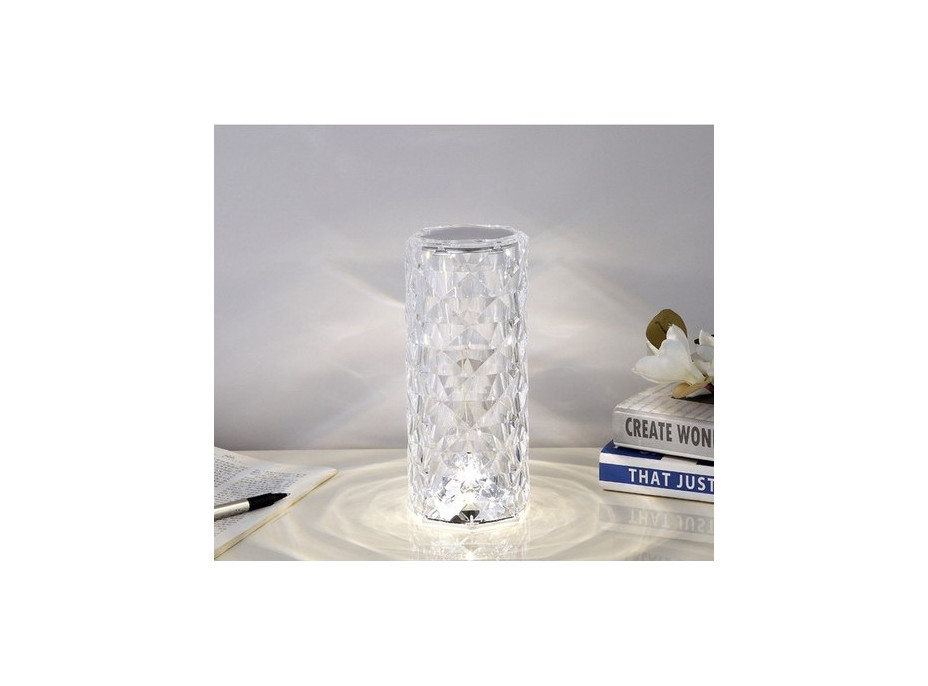 Noční krystalická lampa