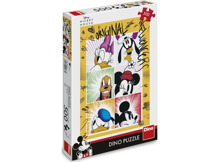 DINO Puzzle Mickeyho parta 500 dílků