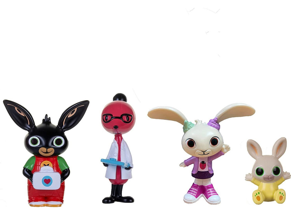 Sada figurek Bing: Bing, Doktorka Molly, Koko a Charlie