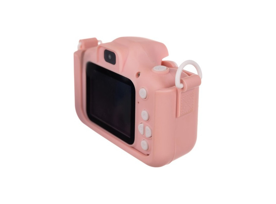 Růžový digitální fotoaparát Kruzzel