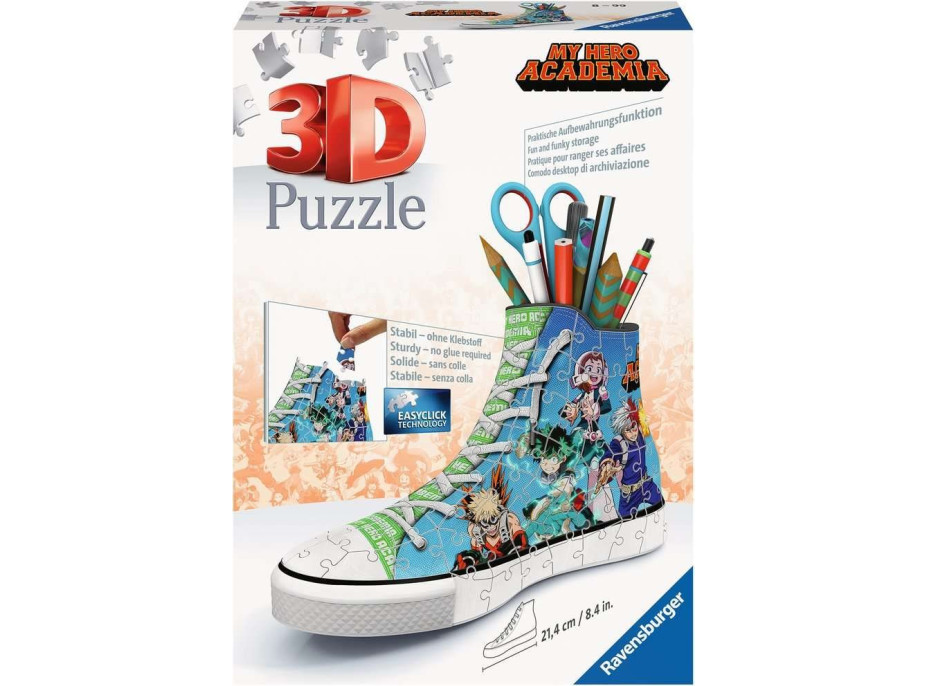 RAVENSBURGER 3D puzzle Kecka My Hero Academia 112 dílků