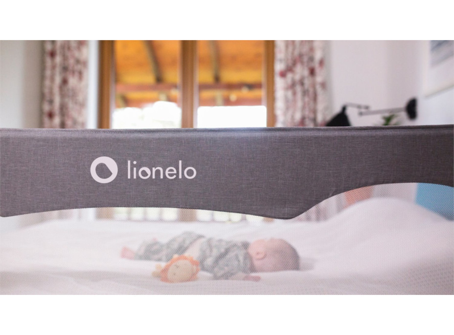 LIONELO Zábrana na postel Hanna Grey