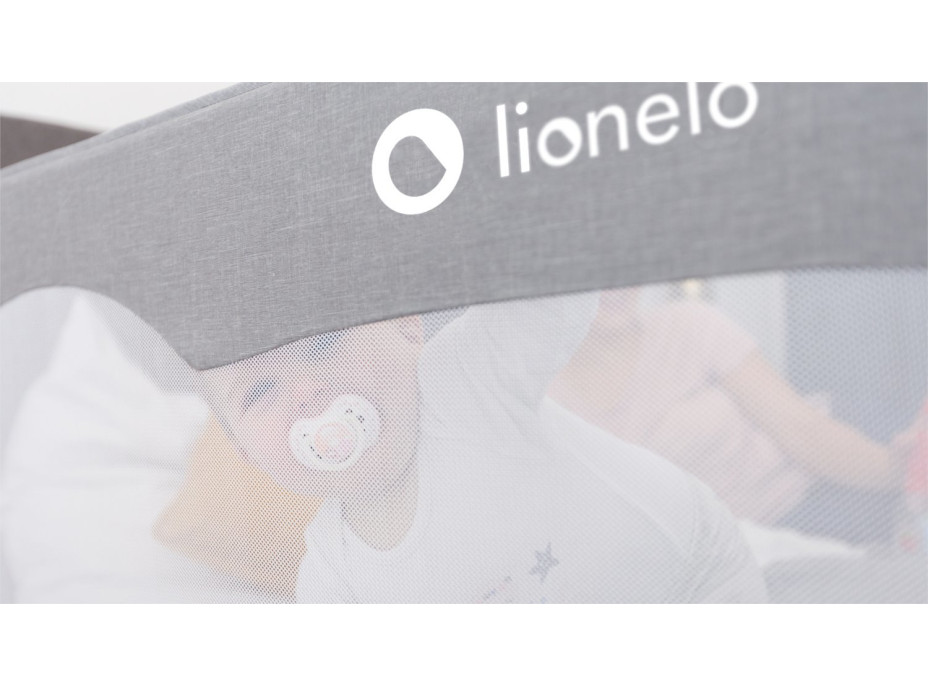 LIONELO Zábrana na postel Hanna Grey