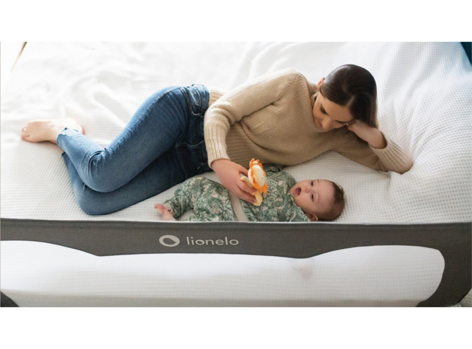 LIONELO Zábrana na postel Hanna Grey