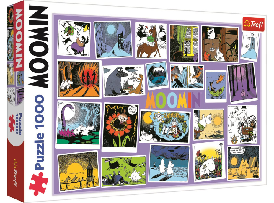 TREFL Puzzle Dobrodružství Mumínků 1000 dílků