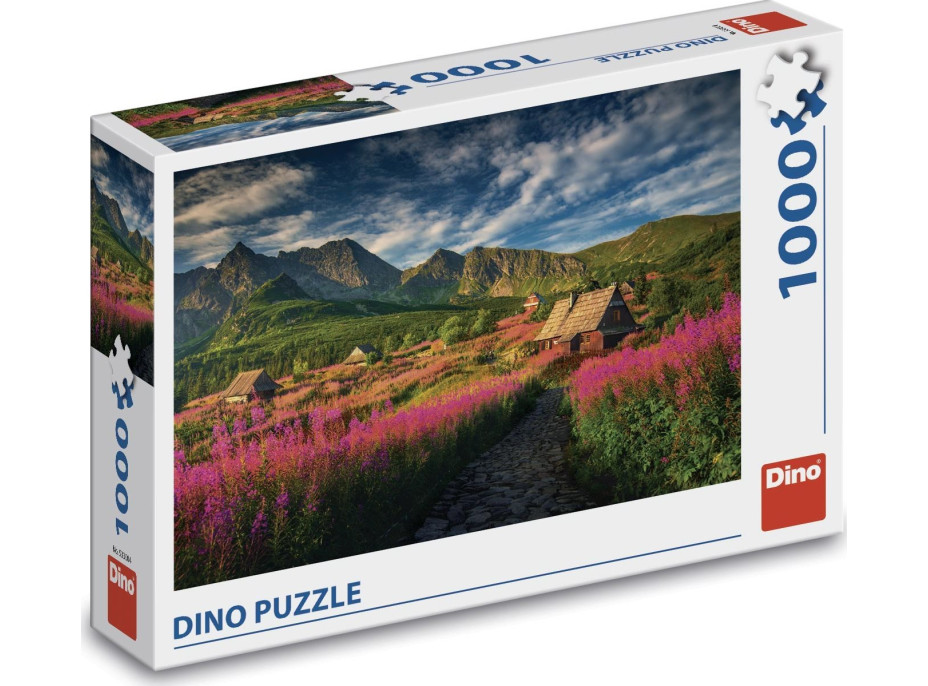 DINO Puzzle Gasienicovo údolí 1000 dílků