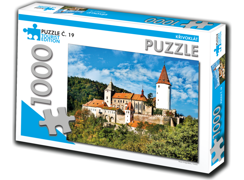 TOURIST EDITION Puzzle Křivoklát 1000 dílků (č.19)