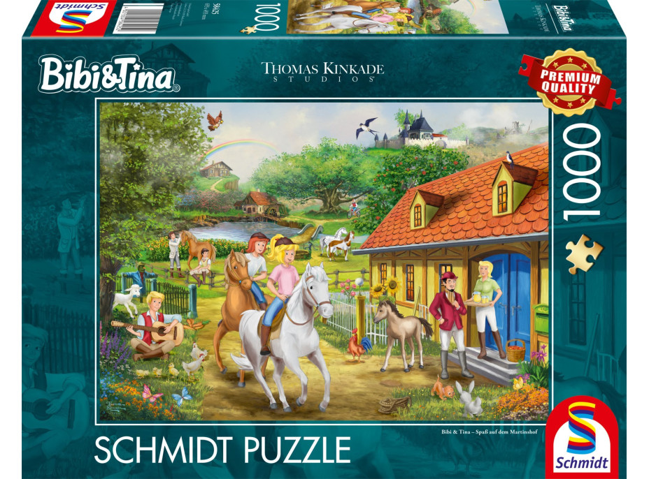 SCHMIDT Puzzle Bibi a Tina: Martinova farma 1000 dílků