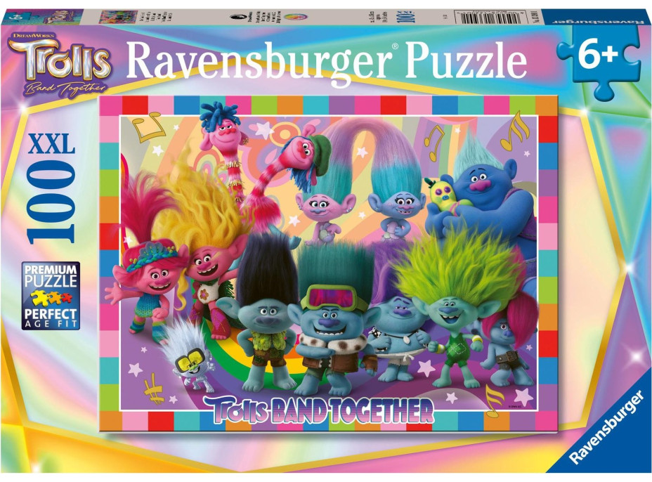 RAVENSBURGER Puzzle Trollové 3 XXL 100 dílků