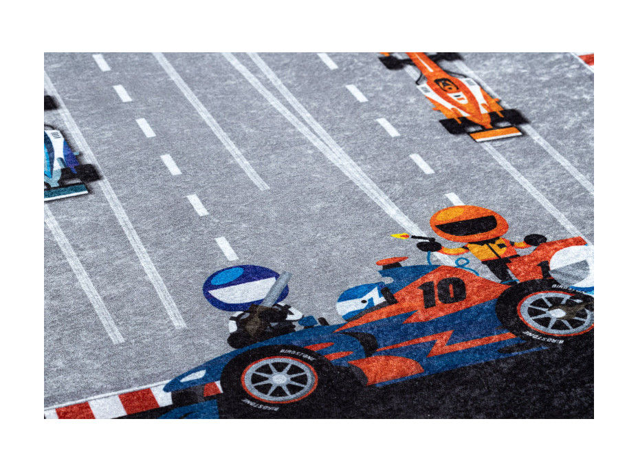 Dětský kusový koberec Junior Formula 1