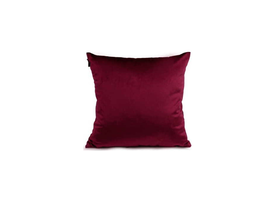 Povlak na polštář PAOLA VELVET Claret 45x45 cm - bordó