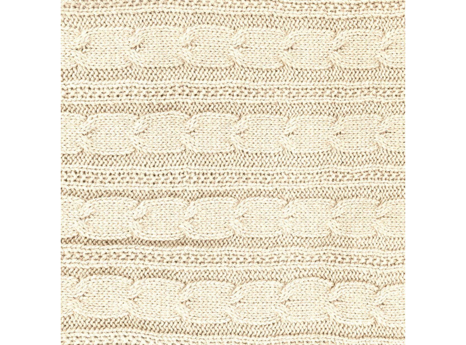 Povlak na polštář MILAN Sweater 45x45 cm - krémový