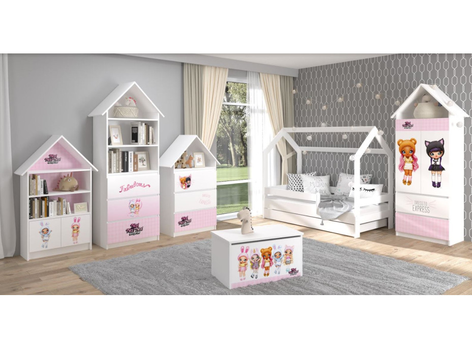 Dětská postel Na! Na! Na! Surprise Always Fur Real - 200x90 cm MAX LOL