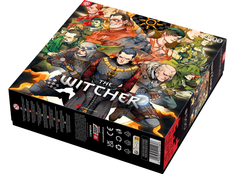 GOOD LOOT Puzzle The Witcher: Nilfgaard 500 dílků