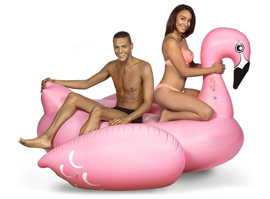 Nafukovací plavací lehátko PLAMEŇÁK MAXI