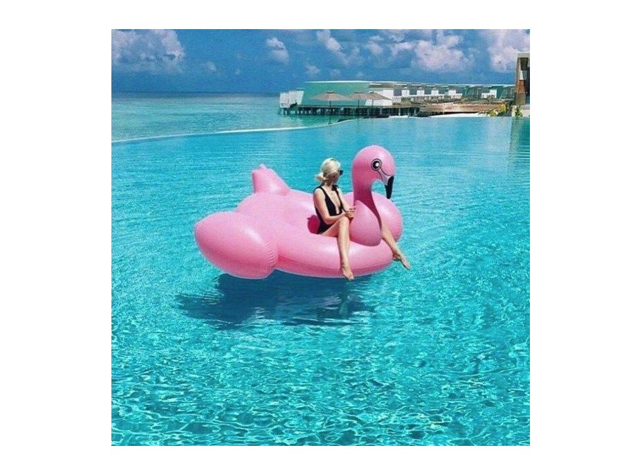 Nafukovací plavací lehátko PLAMEŇÁK MAXI